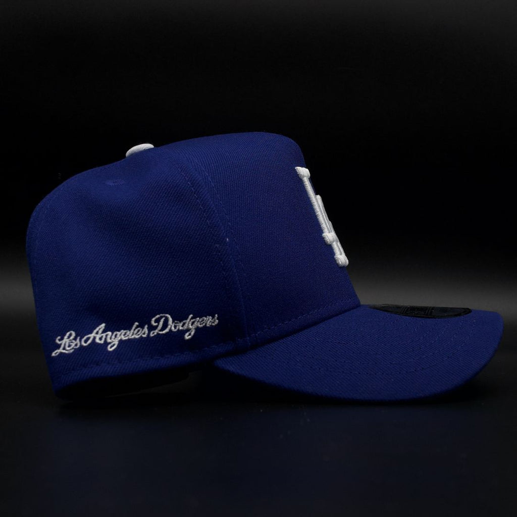 LA DODGERS A FRAME SCRIPT SNAP BACK