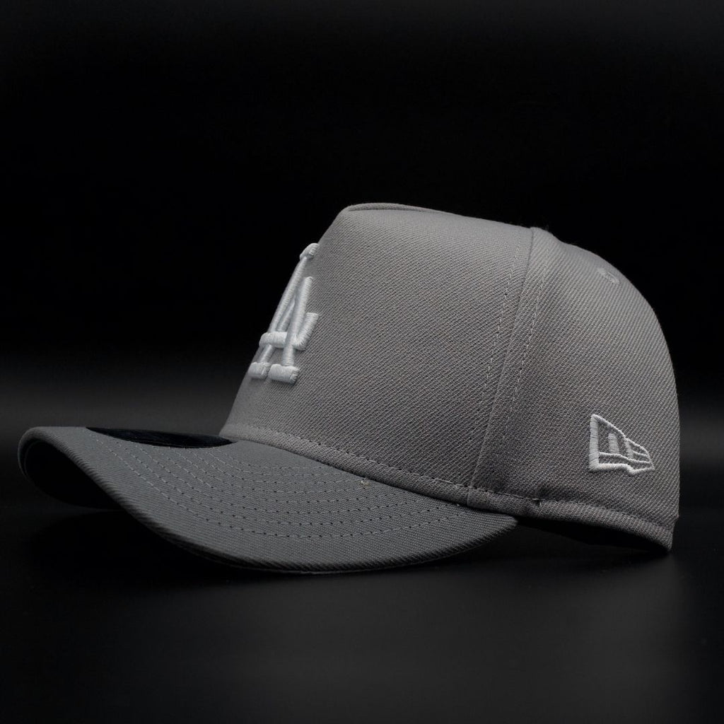 LA A FRAME COOL GRAY SNAP BACK