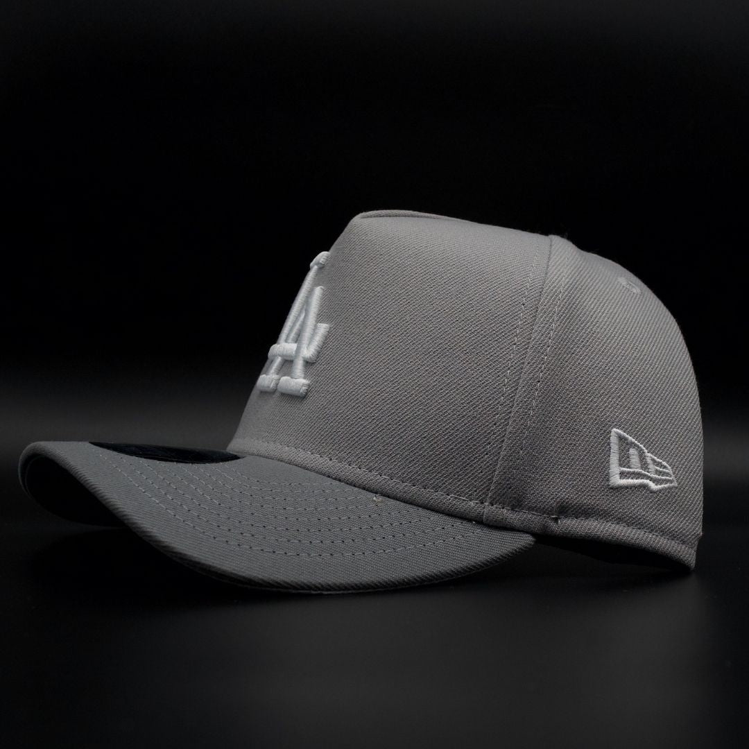 LA A FRAME COOL GRAY SNAP BACK