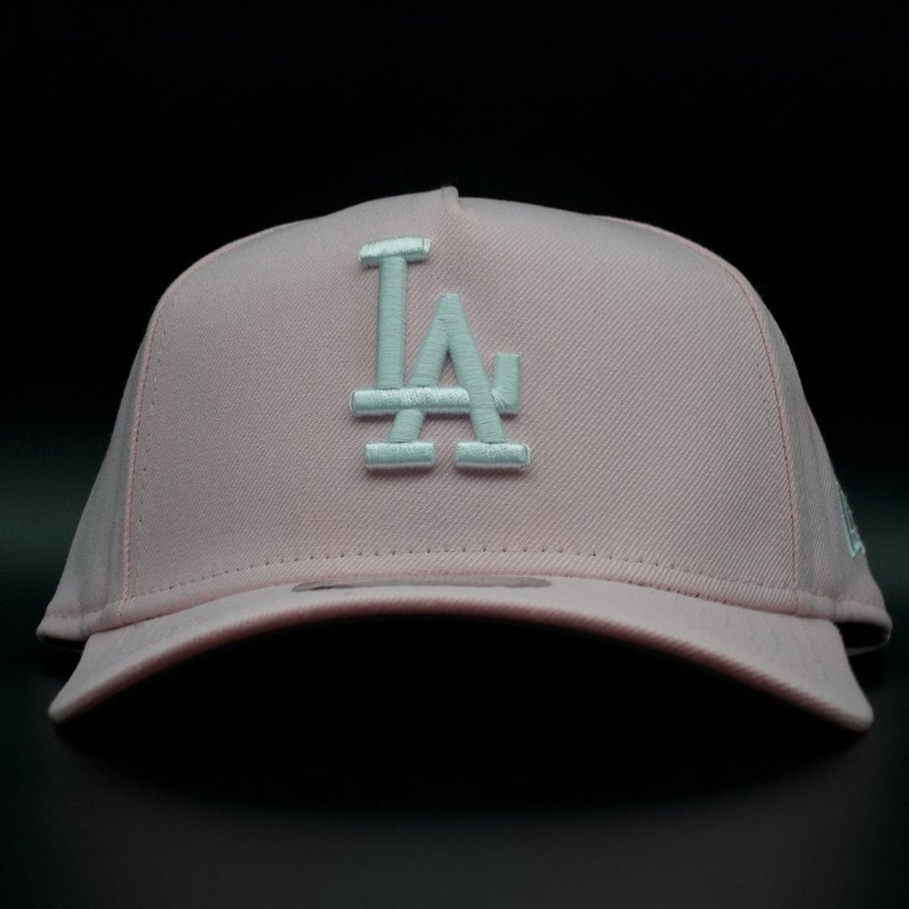 LA A FRAME PINK SNAP BACK