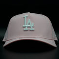 LA A FRAME PINK SNAP BACK