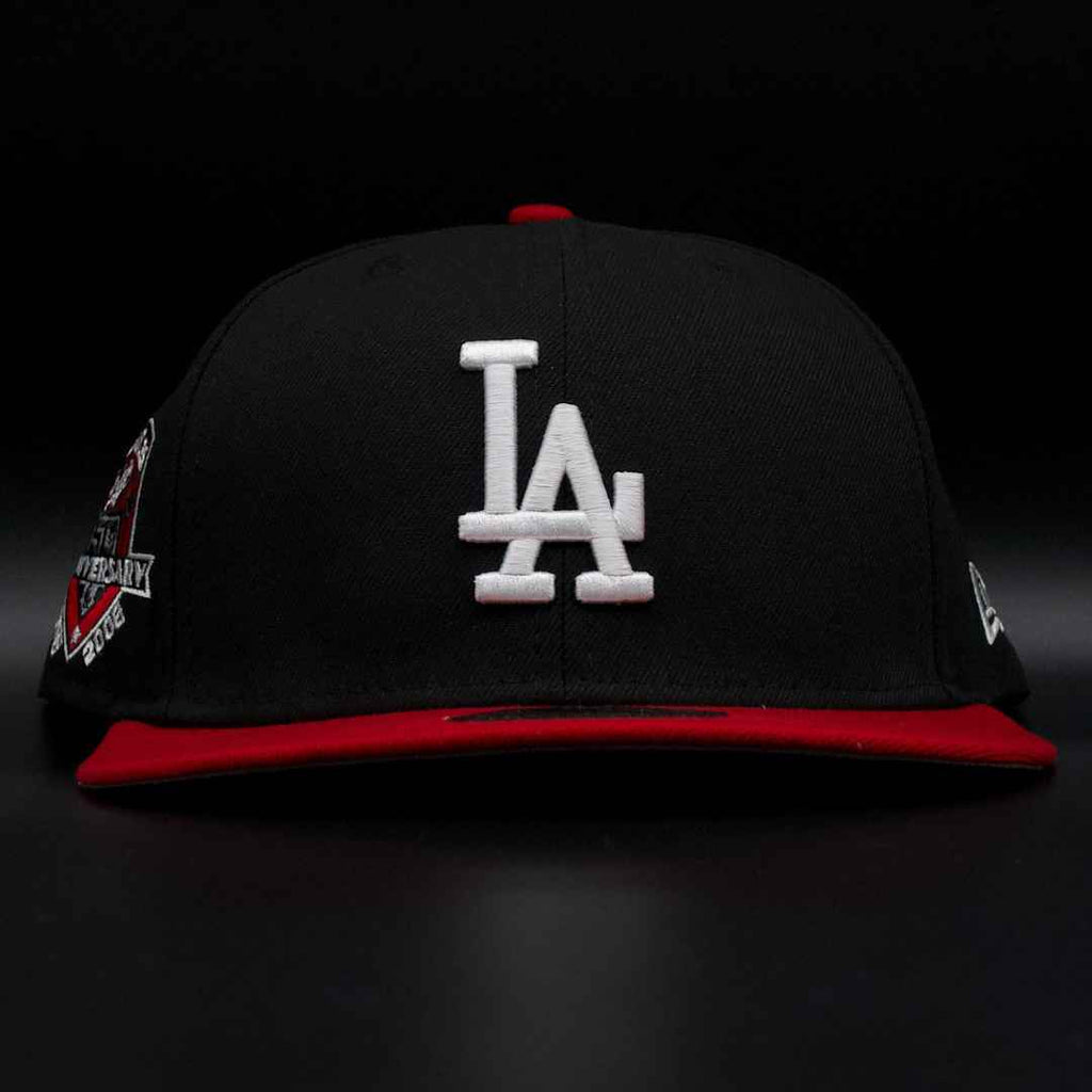LA 50 ANNIVERSARY RED & BLACK SBNAP BACK
