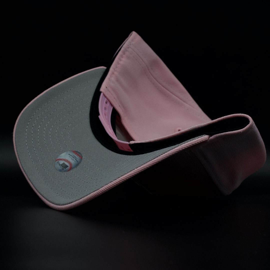 LA A FRAME PINK SNAP BACK