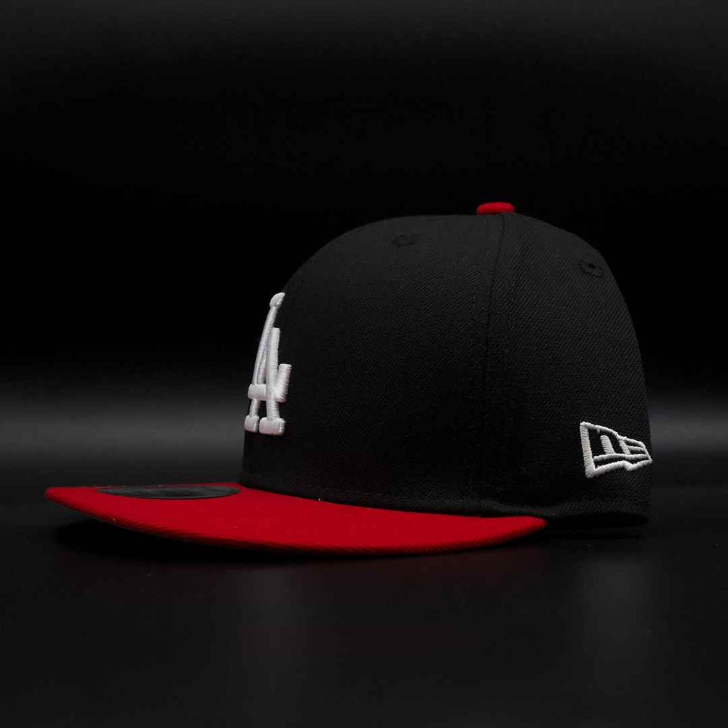 LA 50 ANNIVERSARY RED & BLACK SBNAP BACK