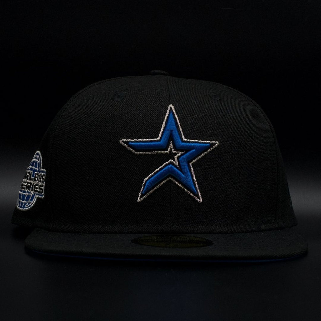 HOUSTON ASTROS LASER BLUE METALLIC WORLD SERIES