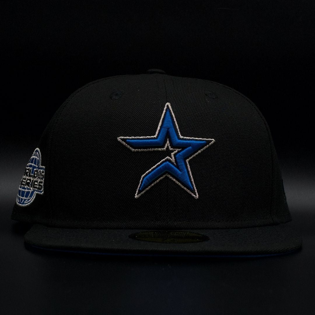 HOUSTON ASTROS LASER BLUE METALLIC WORLD SERIES