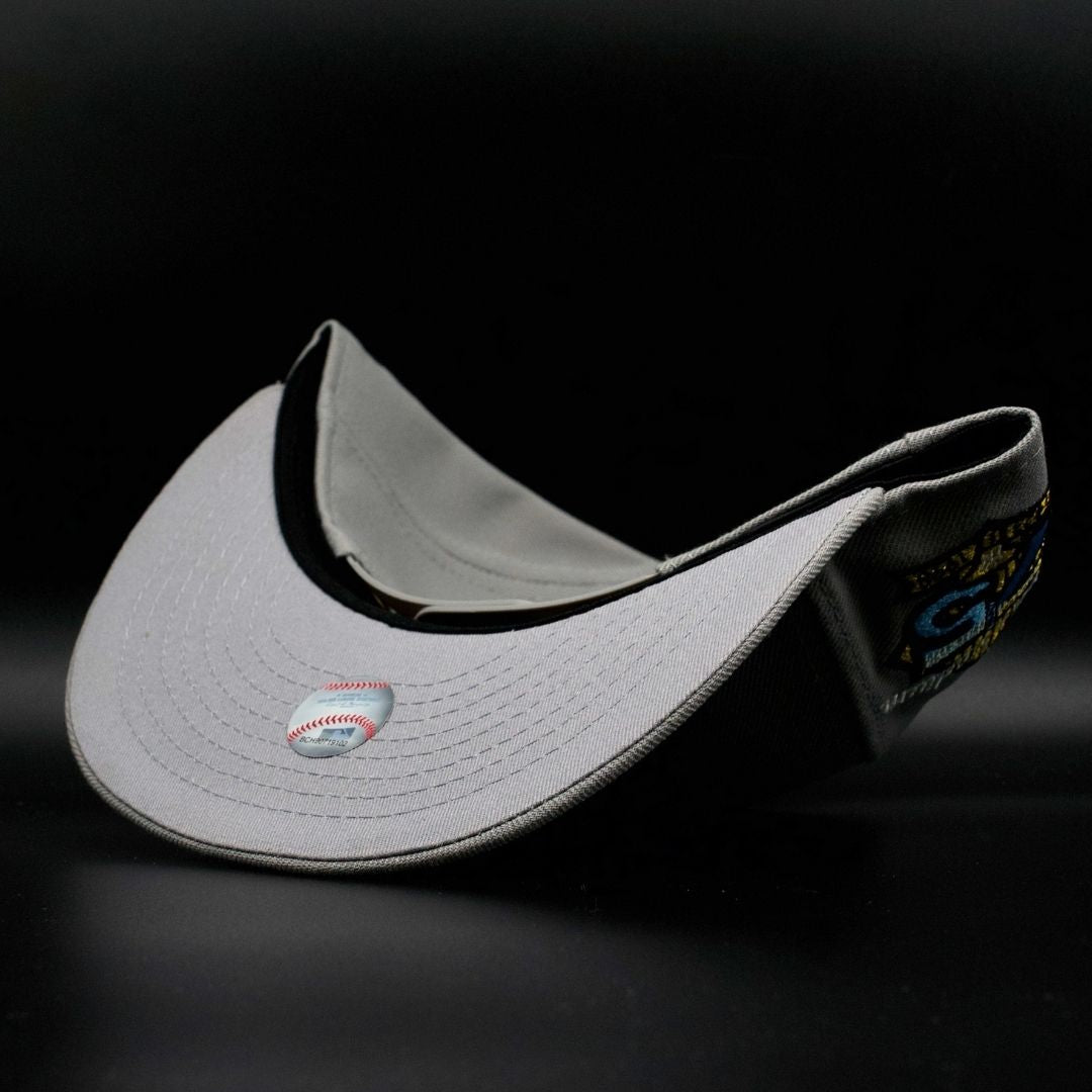 NY 75' GOLD METTALIC SNAP BACK