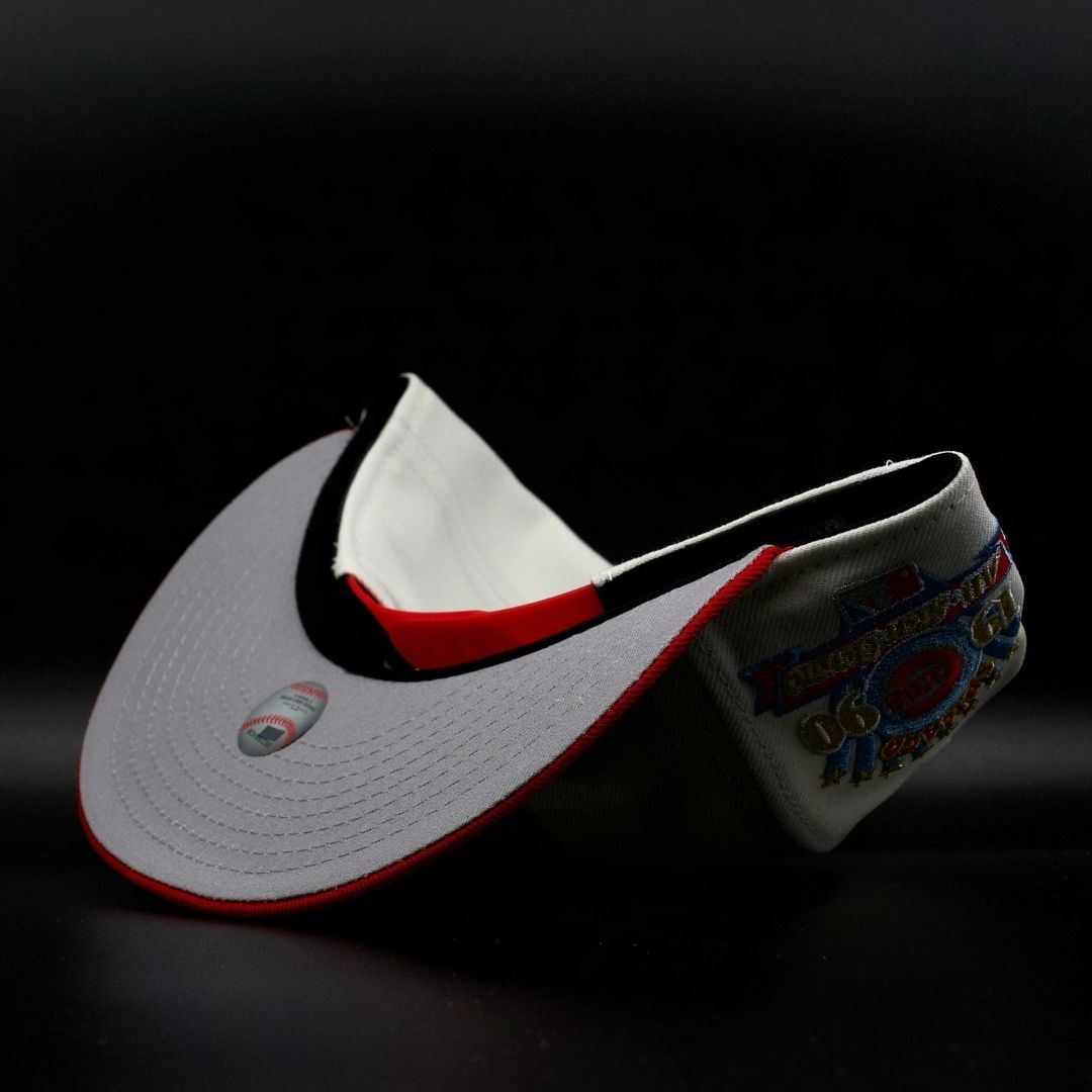 CUBS 90' RED & WHITE SNAP BACK