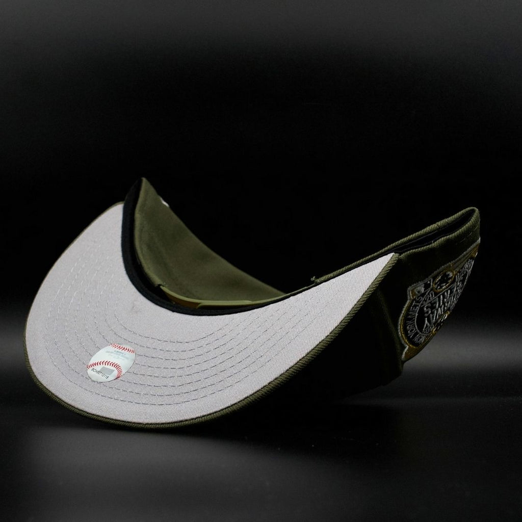 NY SUBWAY SERIES OLIVE SNAP BACK