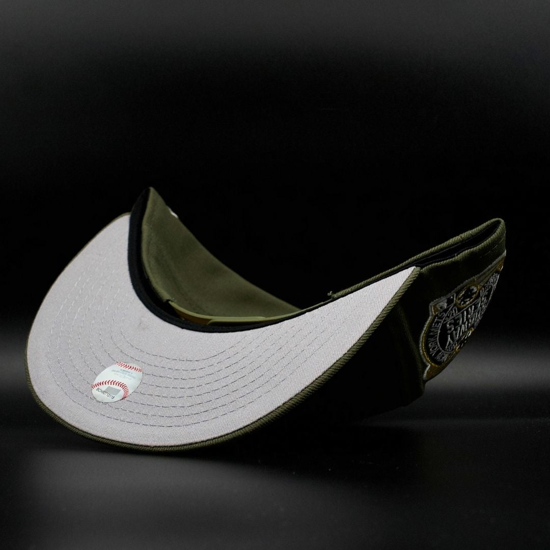 NY SUBWAY SERIES OLIVE SNAP BACK