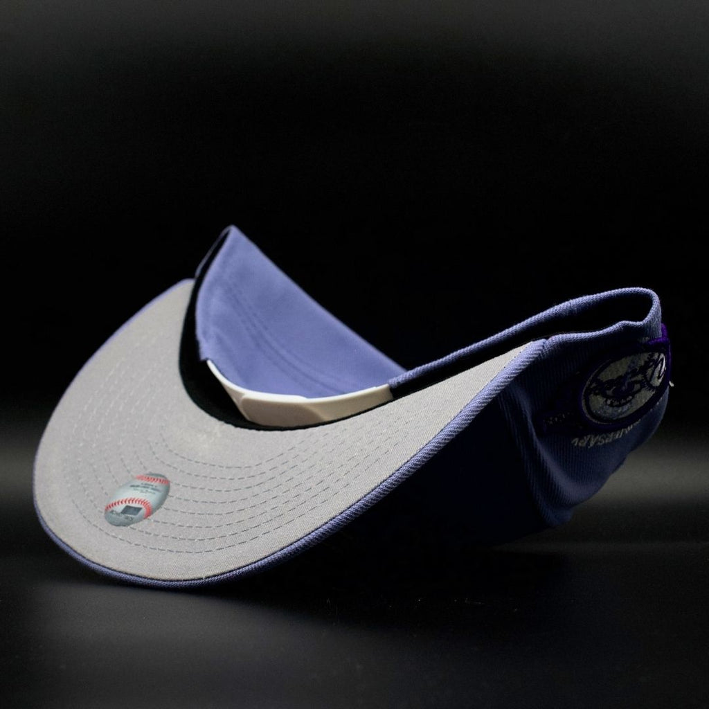 NY YANKEE LAVENDER SNAP BACK